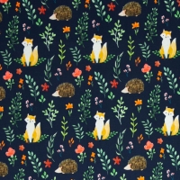 Jersey "Nora" Fuchs Igel | marineblau